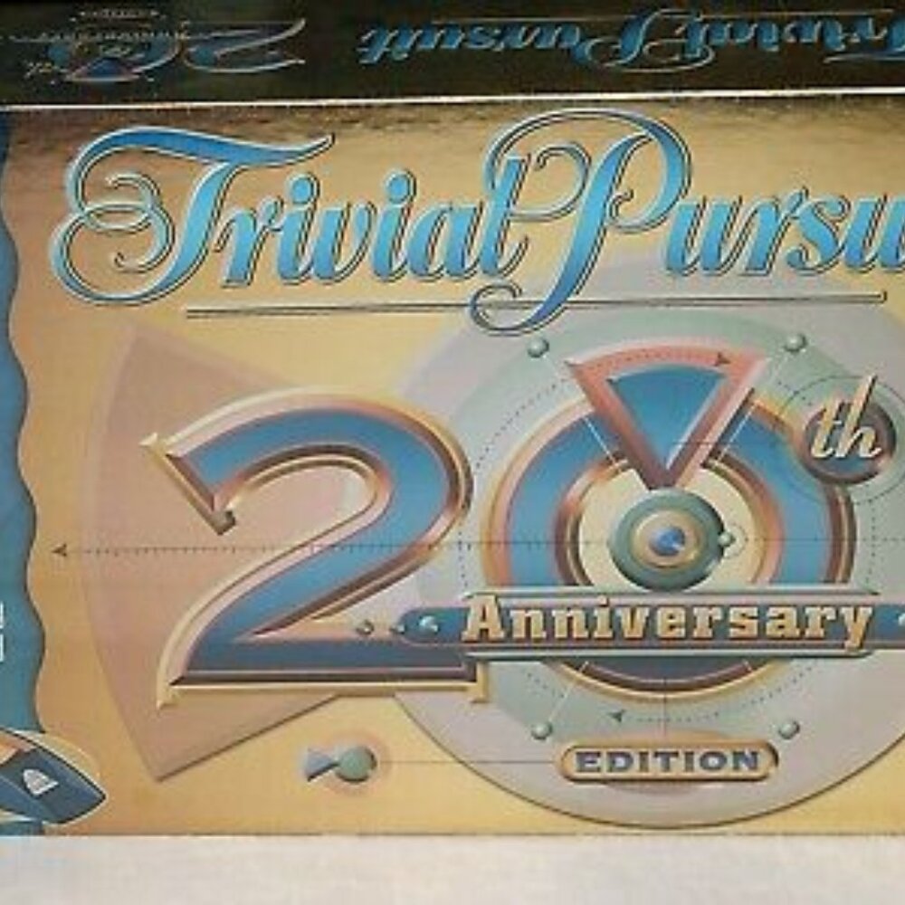 Trivial Pursuit 20th Anniversary Edition 2002 Board Game Sealed